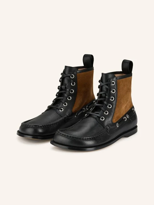 Zdjęcie produktu Loewe Botki Sznurowane Campo schwarz
