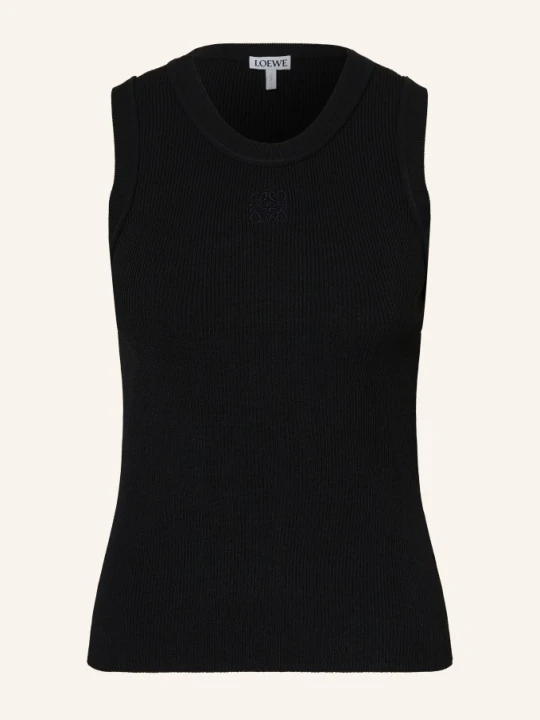 Zdjęcie produktu Loewe Dzianinowy Top schwarz CZARNY
