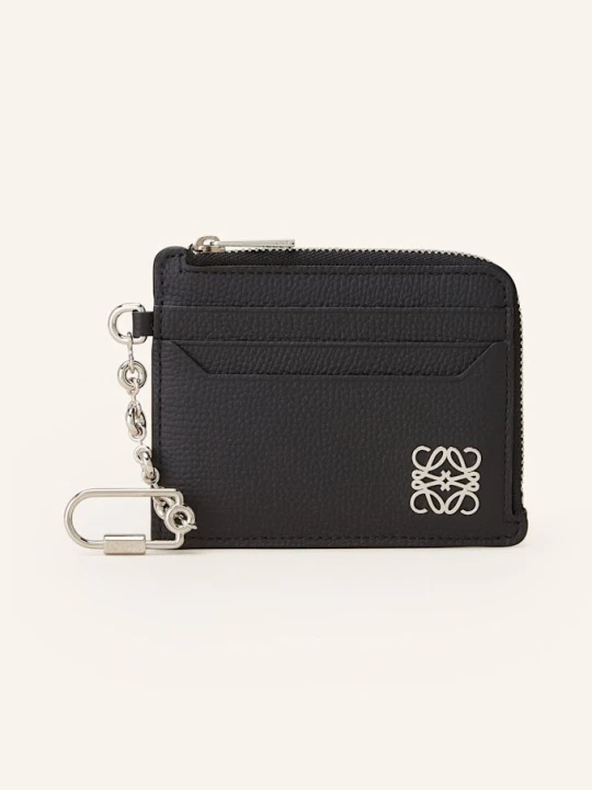 Zdjęcie produktu Loewe Etui Na Karty Anagram schwarz CZARNY