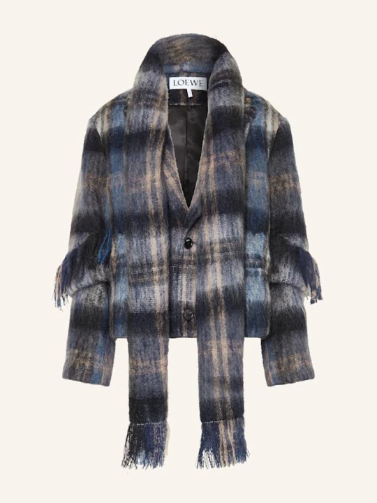 Zdjęcie produktu Loewe Kurtka Z Dodatkiem Moheru blau