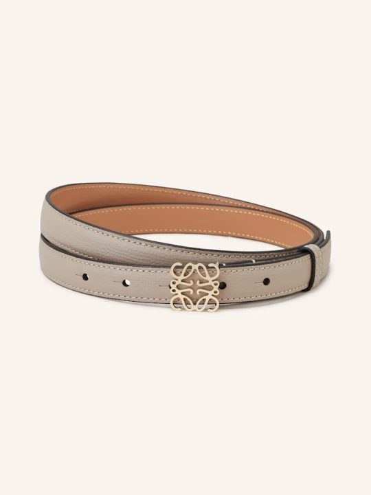 Zdjęcie produktu Loewe Pasek Skórzany Anagram beige