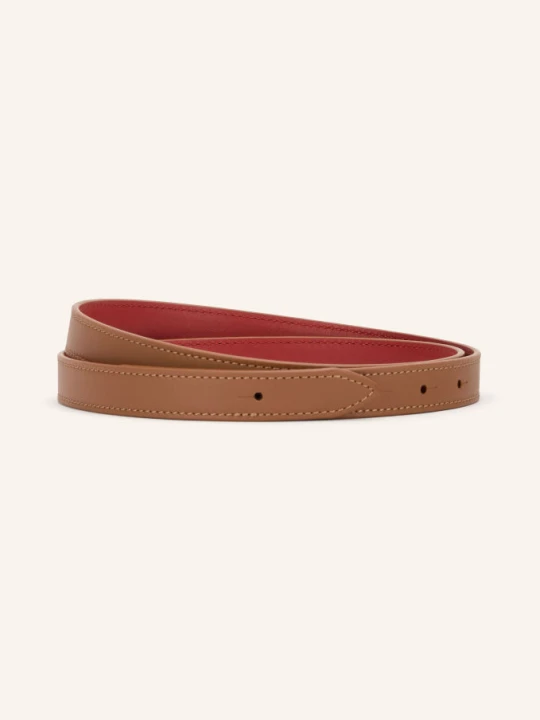 Zdjęcie produktu Loewe Pasek Skórzany Dwustronny braun brązowy