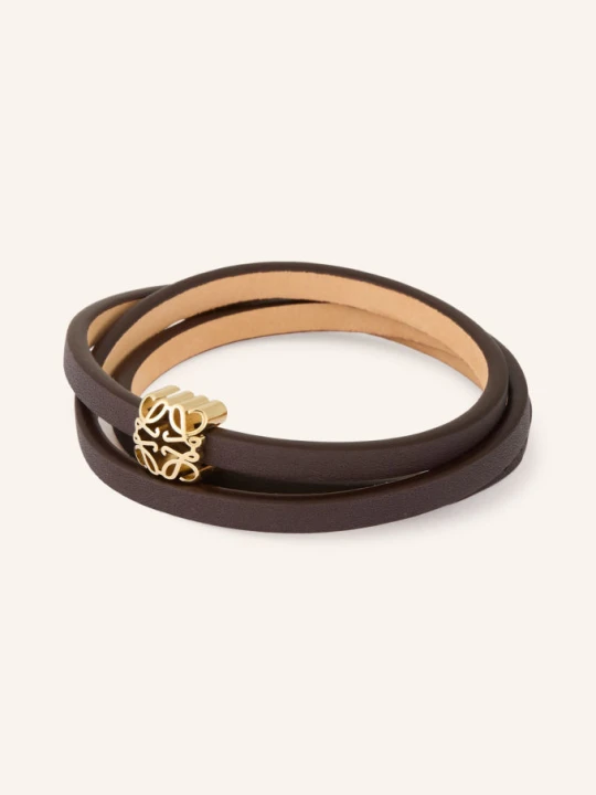 Zdjęcie produktu Loewe Skórzana Bransoletka braun