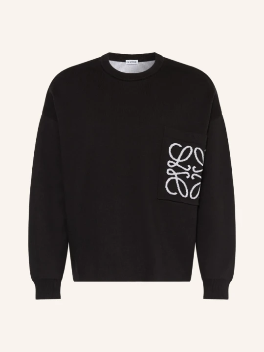 Zdjęcie produktu Loewe Sweter schwarz CZARNY