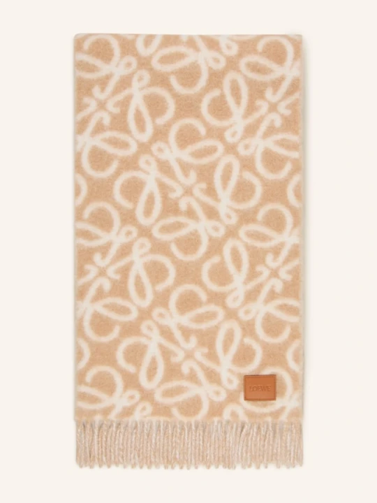 Zdjęcie produktu Loewe Szal Anagram Z Alpaki beige