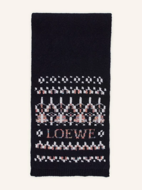 Zdjęcie produktu Loewe Szal Z Cekinami blau