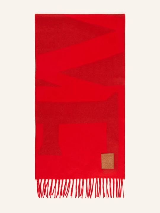 Zdjęcie produktu Loewe Szal Z Kaszmiru rot