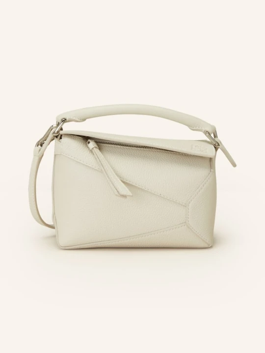 Zdjęcie produktu Loewe Torba Na Ramię Puzzle Edge Mini weiss ECRU