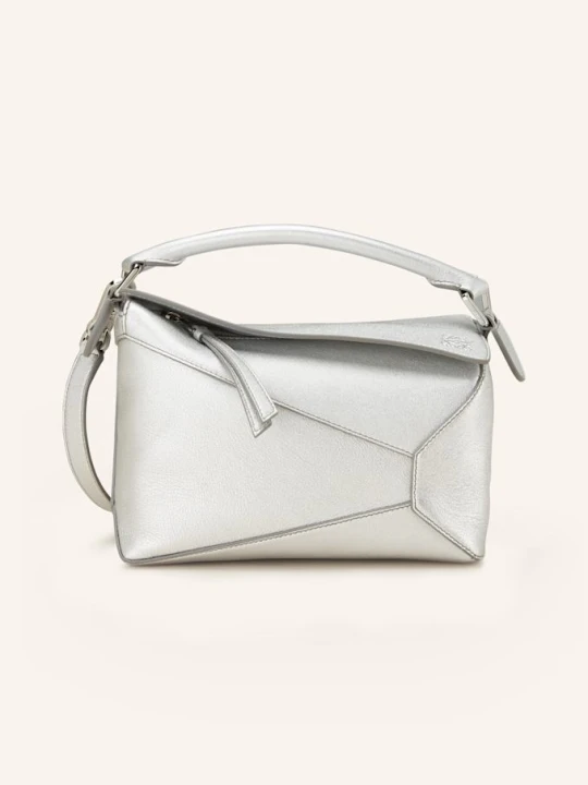 Zdjęcie produktu Loewe Torba Na Ramię Puzzle Edge Small silber SREBRNY