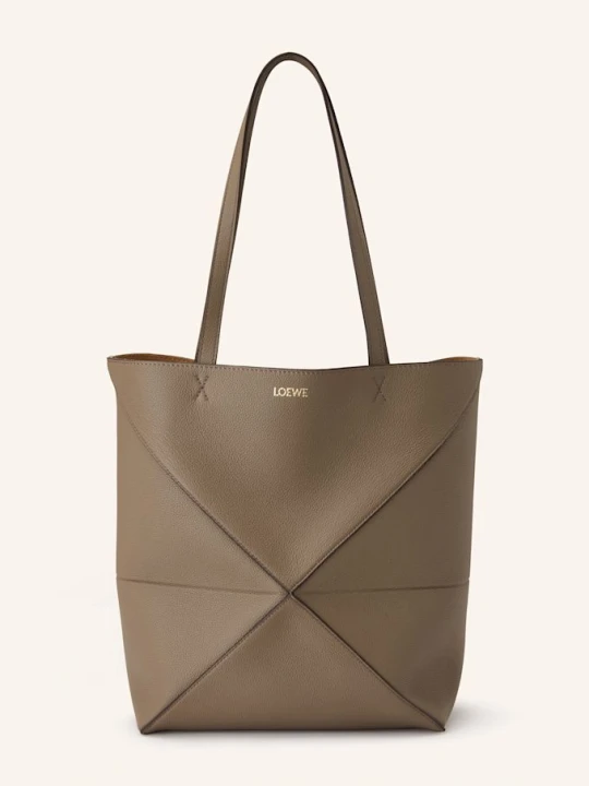 Zdjęcie produktu Loewe Torba Shopper Puzzle Fold Medium beige