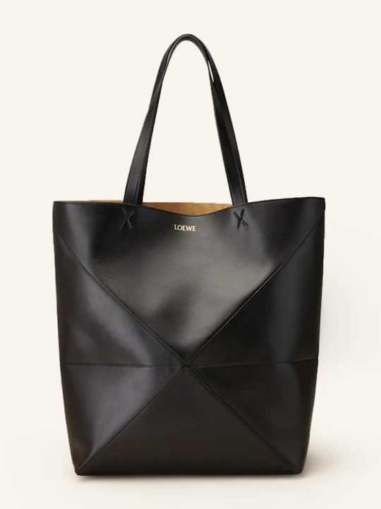 Zdjęcie produktu Loewe Torba Shopper Puzzle Tote Large schwarz CZARNY