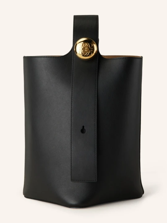 Zdjęcie produktu Loewe Torebka Pebble Bucket Medium schwarz CZARNY