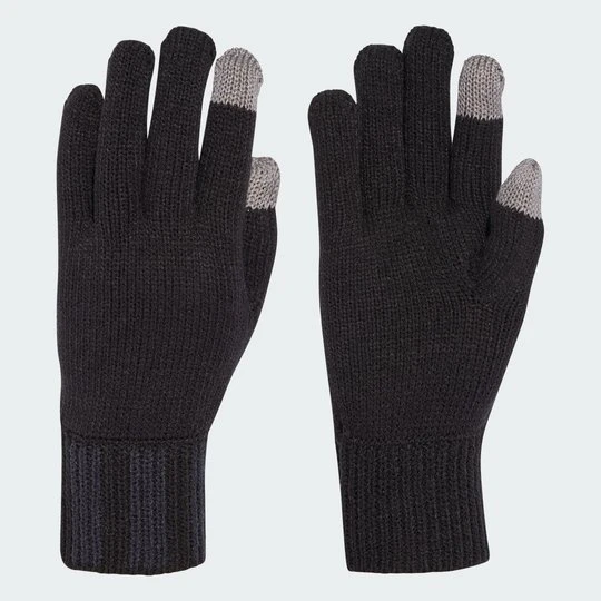 Zdjęcie produktu Logo Knit Gloves Adidas czarny