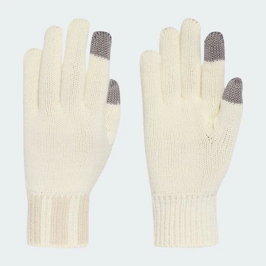 Zdjęcie produktu Logo Knit Gloves Adidas Off White
