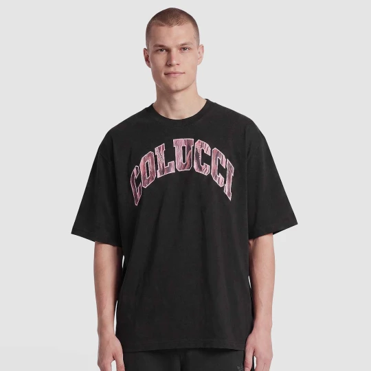 Zdjęcie produktu Logo T-Shirt College COLUCCI czarny