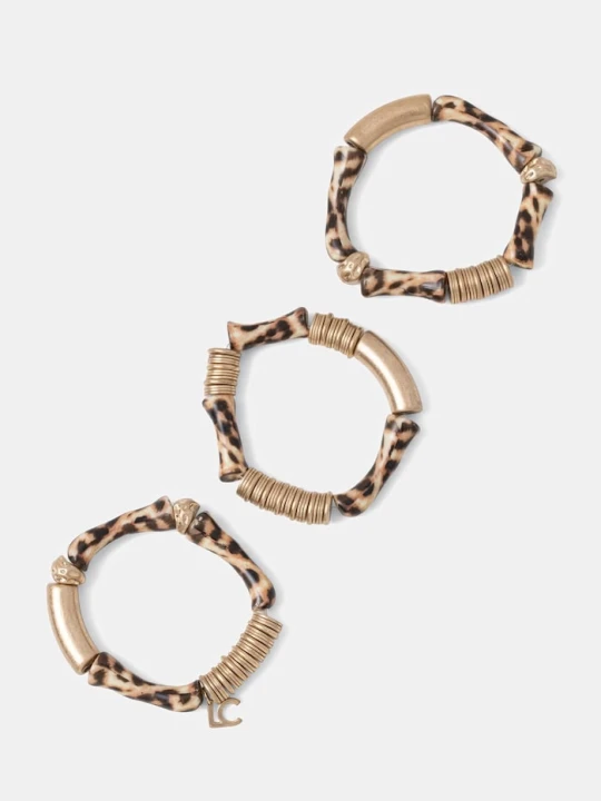 Zdjęcie produktu Lola Casademunt bransoletki 3-pack złoty