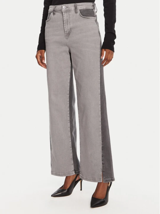 Zdjęcie produktu LOLA CASADEMUNT Jeansy LF2514015 Szary Wide Leg
