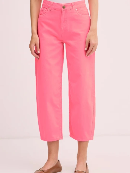 Zdjęcie produktu Lola Casademunt jeansy relaxed fit damskie różowy