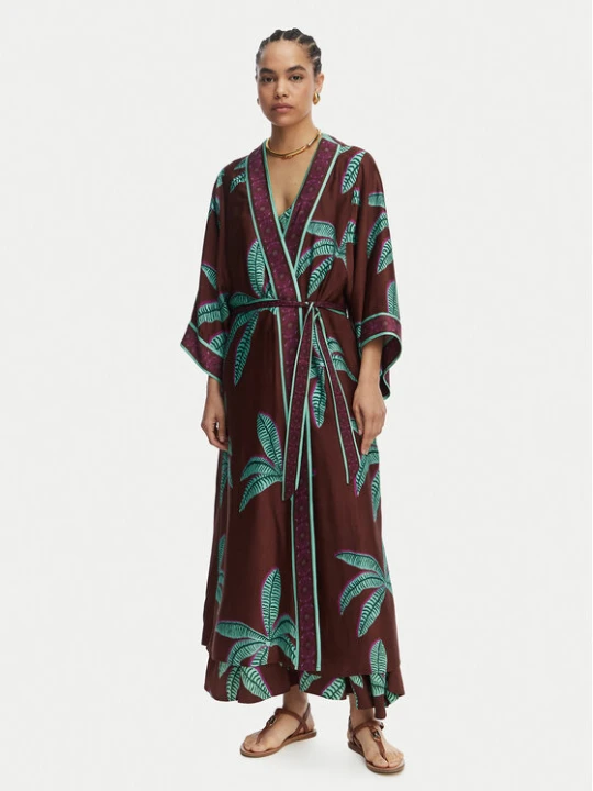 Zdjęcie produktu LOLA CASADEMUNT Kimono LS2602004 Brązowy Regular Fit
