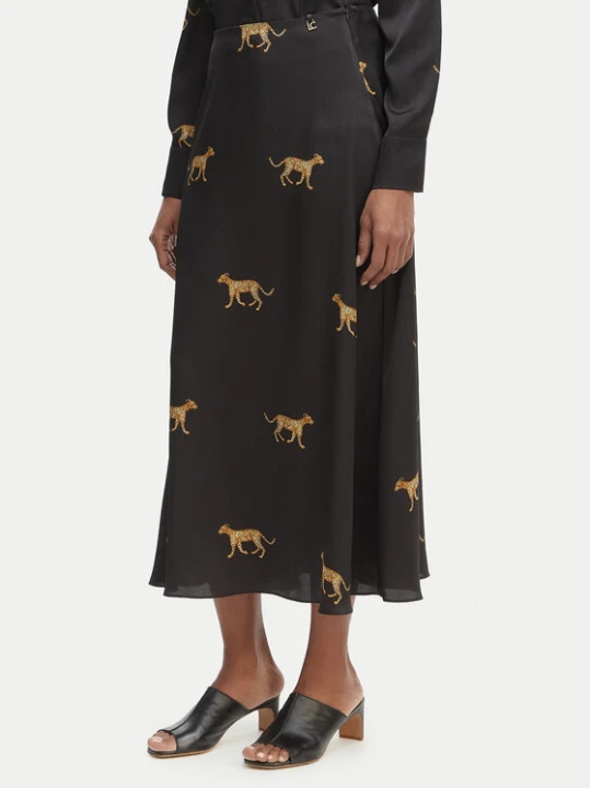 Zdjęcie produktu LOLA CASADEMUNT Spódnica maxi LS2608008 Czarny Regular Fit