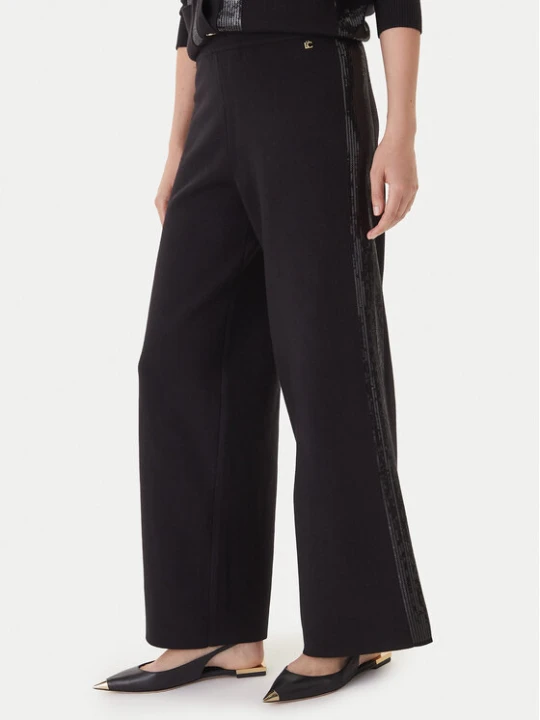 Zdjęcie produktu LOLA CASADEMUNT Spodnie materiałowe LF2514003 Czarny Regular Fit