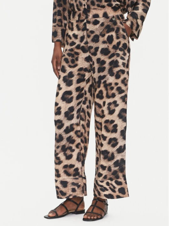 Zdjęcie produktu LOLA CASADEMUNT Spodnie materiałowe LS2514018 Brązowy Relaxed Fit