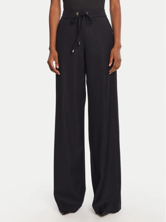 Zdjęcie produktu LOLA CASADEMUNT Spodnie materiałowe MF2514001 Granatowy Wide Leg
