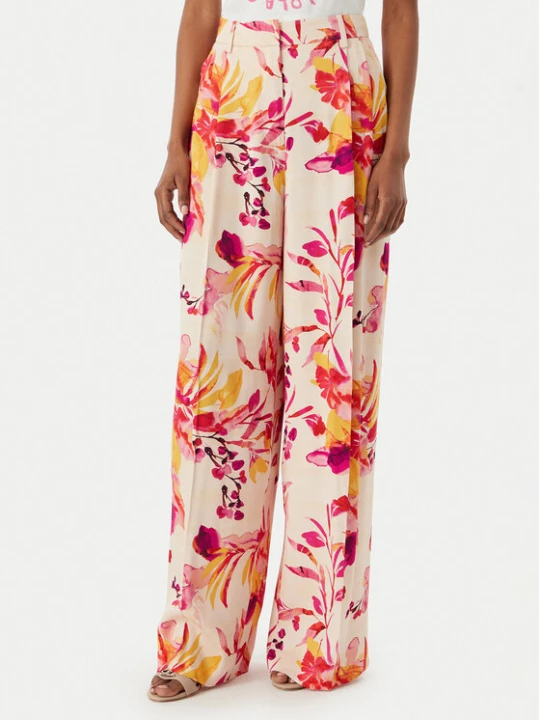 Zdjęcie produktu LOLA CASADEMUNT Spodnie materiałowe MS2614027 Kolorowy Wide Leg
