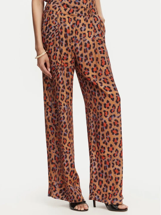 Zdjęcie produktu LOLA CASADEMUNT Spodnie palazzo MS2614002 Brązowy Wide Leg