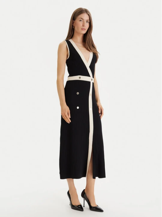 Zdjęcie produktu LOLA CASADEMUNT Sukienka dzianinowa LS2616160 Czarny Regular Fit