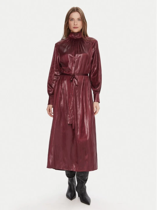 Zdjęcie produktu LOLA CASADEMUNT Sukienka koktajlowa LF2516017 Bordowy Regular Fit