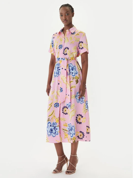 Zdjęcie produktu LOLA CASADEMUNT Sukienka koszulowa LS2616088 Różowy Regular Fit