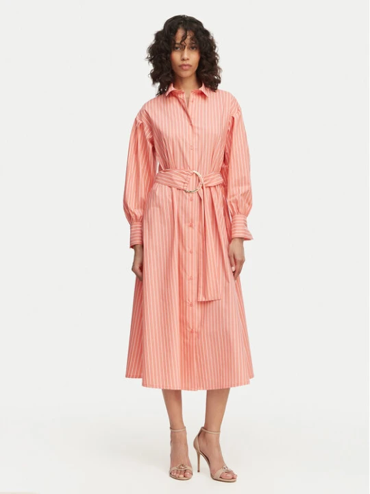 Zdjęcie produktu LOLA CASADEMUNT Sukienka koszulowa MS2616039 Koralowy Regular Fit