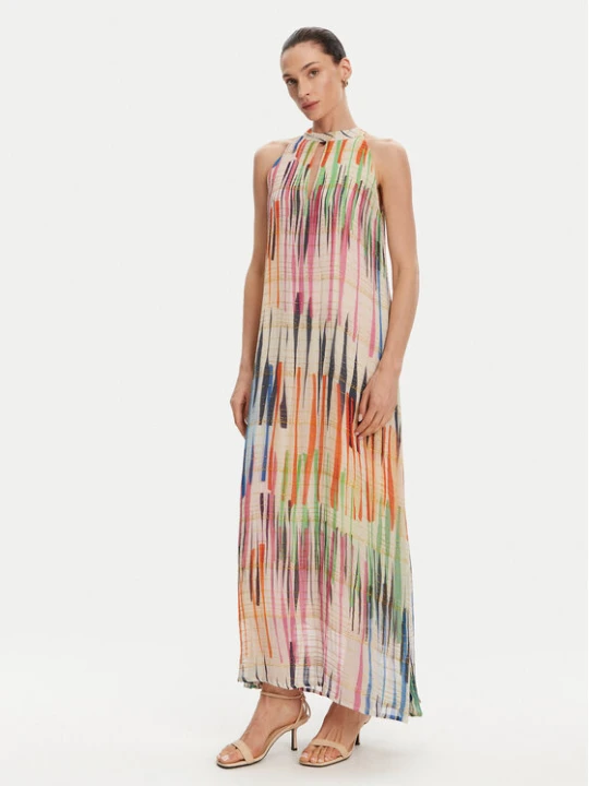Zdjęcie produktu LOLA CASADEMUNT Sukienka letnia LS2516027 Kolorowy Relaxed Fit