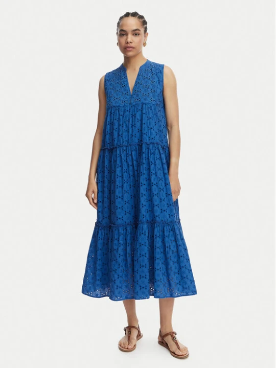 Zdjęcie produktu LOLA CASADEMUNT Sukienka letnia LS2616017 Niebieski Regular Fit