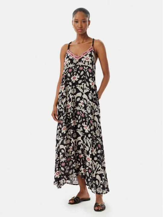Zdjęcie produktu LOLA CASADEMUNT Sukienka letnia LS2616027 Czarny Regular Fit