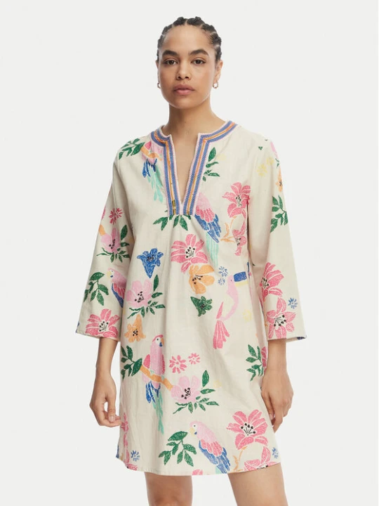 Zdjęcie produktu LOLA CASADEMUNT Sukienka letnia LS2616036 Kolorowy Relaxed Fit