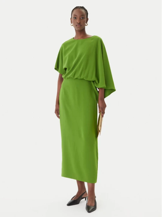 Zdjęcie produktu LOLA CASADEMUNT Sukienka wieczorowa MS2616028 Zielony Regular Fit