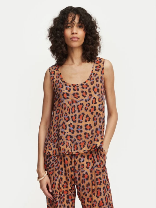 Zdjęcie produktu LOLA CASADEMUNT Top MS2615033 Brązowy Regular Fit