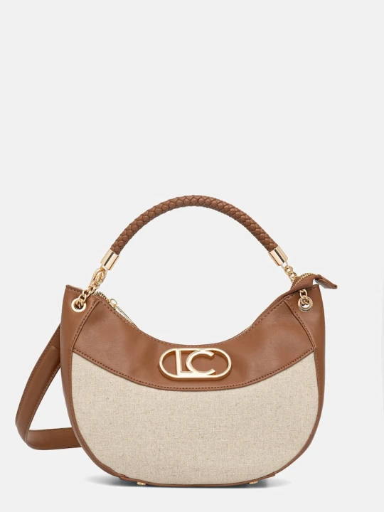 Zdjęcie produktu Lola Casademunt torebka hobo damska brązowy