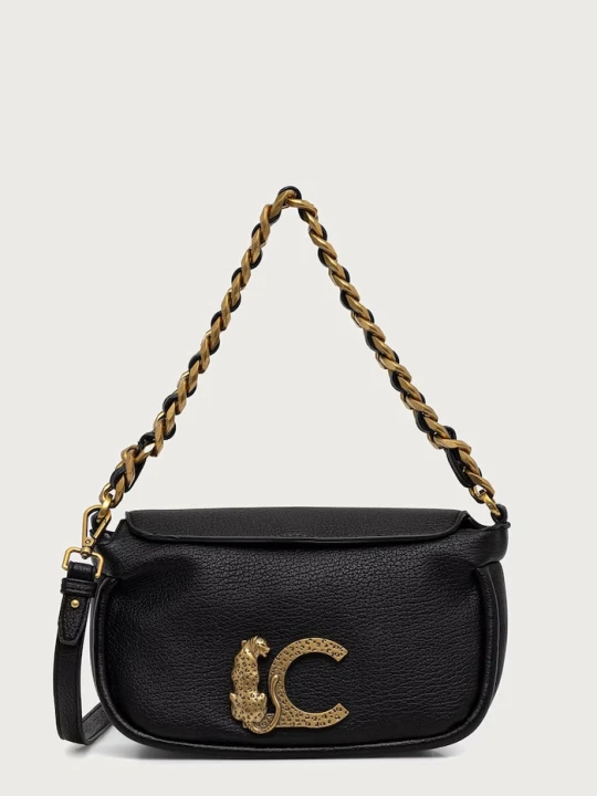Zdjęcie produktu Lola Casademunt torebka crossbody damska z imitacji skóry czarny