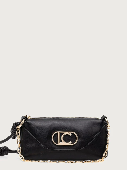 Zdjęcie produktu Lola Casademunt torebka crossbody damska z imitacji skóry czarny