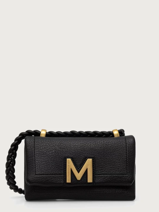 Zdjęcie produktu Lola Casademunt torebka crossbody damska z imitacji skóry czarny