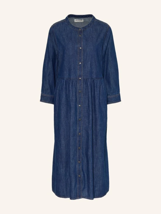 Zdjęcie produktu Lollys Laundry Sukienka Aliyall W Stylu Dżinsowym Z Rękawami 3 / 4 blau NIEBIESKI