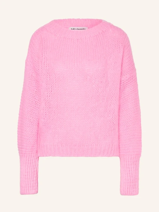 Zdjęcie produktu Lollys Laundry Sweter Isodell rosa MOCNORÓŻOWY