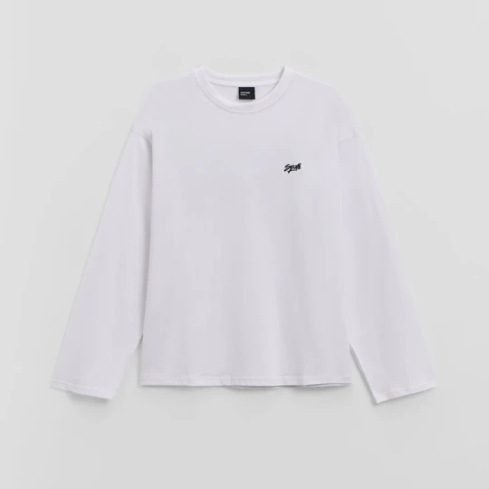 Zdjęcie produktu Long sleeve z napisem Synth biały House