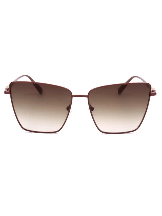 Zdjęcie produktu Longchamp Damskie okulary przeciwsłoneczne w kolorze bordowo-jasnobrązowym rozmiar: 58