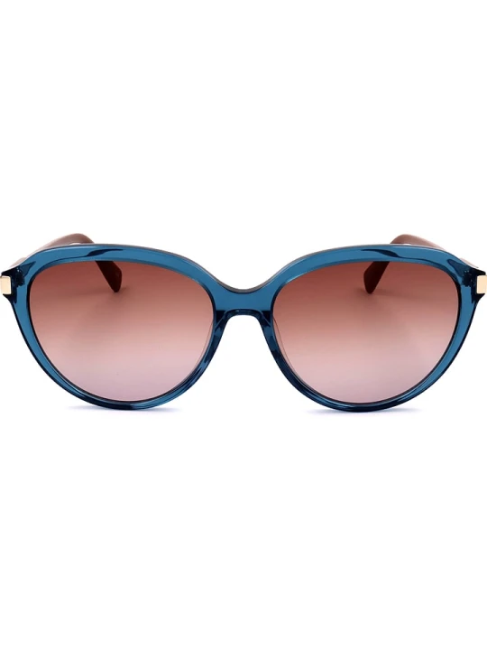 Zdjęcie produktu Longchamp Damskie okulary przeciwsłoneczne w kolorze niebiesko-brązowym rozmiar: 56