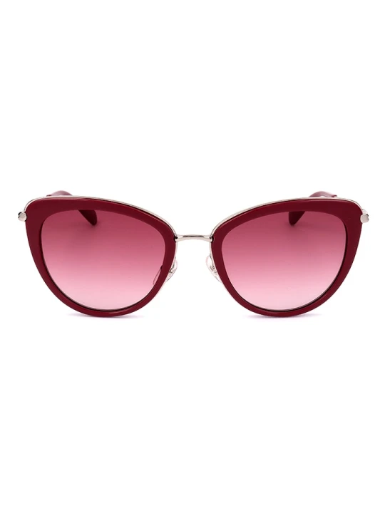 Zdjęcie produktu Longchamp Damskie okulary przeciwsłoneczne w kolorze srebrno-czerwono-różowym rozmiar: 54