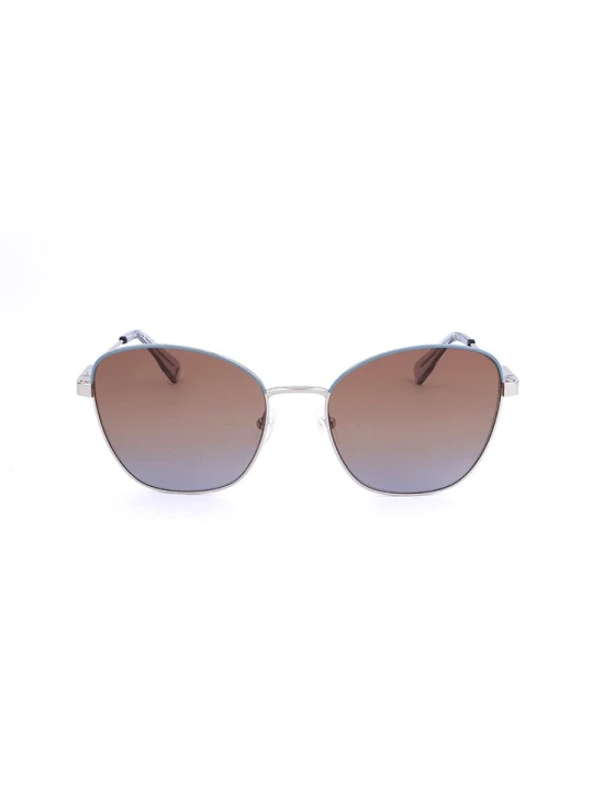 Zdjęcie produktu Longchamp Damskie okulary przeciwsłoneczne w kolorze srebrnym rozmiar: 57